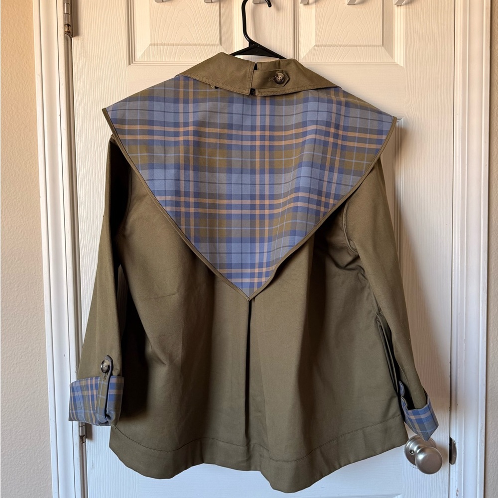 Damson Madder reversible trench coat - Picture 4 of 5